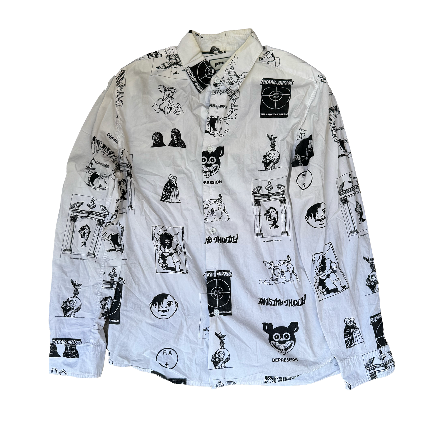 Fucking Awesome Button Up